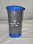 Brookstone Massaging Pillow Massage Neck Lumbar Gray New. Fixed Price $17.97.