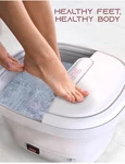 Tzumi Slf Heated Portable Bubble Bath Foot Massager. Fixed Price $104.00.