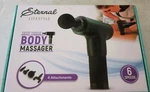 Eternal Lifestyle 6 Speed Deep Tissue Gun Body Massager 4 Attachments Nib Unused. Fixed Price $19.99.