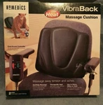 Homedics Vibra Back Massage Cushion With Heat Custom Intensity. Fixed Price $25.99.