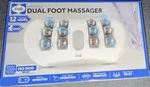 Sealy MA-141 Dual Foot Massager Vibrating/rolling, 12 Heads, Battery. Fixed Price $18.33.
