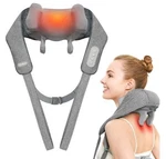 Breo Mini Shiatsu Cordless Massager For Neck And Shoulders Gray W Heating. Fixed Price $33.99.