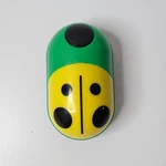 Homedics Lady Bug Massager Portable Battery Yellow Green PM-8 Vintage. Fixed Price $16.24.