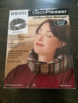 Homedics Neck Pleaser Cordless Massager Plaid Print Cover. Fixed Price $18.40.