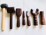 Set 7 Thai Tok Sen Wooden Tool Device Helps Relieve Pain Aches Body Chronic. Fixed Price $136.00.