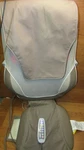 Homedics Beige & Brown Shiatsu Back Massager With Heat MCS-511H. Fixed Price $31.99.