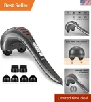 Handheld Neck Back Massager For Pain Relief Deep Tissue, Electric Double Head.... Fixed Price $88.50.