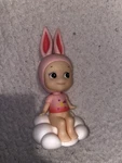 Authentic Sonny Angel Bobbing Head Series Cloud Rabbit Mini Figure Designer Toy. Fixed Price $50.00.