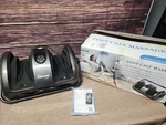 Tisscare Shiatsu Foot Massager With Heat, For Neuropathy. Gray. Fixed Price $65.00.