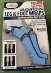 North American Health & Wellness Electric Air Compression Leg Foot Wraps Xl. Fixed Price $21.95.