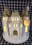 New Princess Castle Light Up Disney 3-WICK Pedestal Orig Box Bath & Body Works. Fixed Price $300.00.