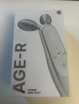 Medicube Age-r Derma Ems Shot Device Face Massager With Charging Cable Stand. Fixed Price $130.00.
