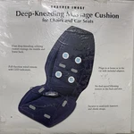 Massage Cushion For Office Chairs Car Seats. Sharper Image Deep-kneading. Sealed. Fixed Price $82.89.