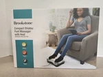 Health Touch Brookstone Shiatsu Foot Massager W Heat B-FMS-110HJ-2. Fixed Price $24.24.