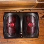 Fortifire Vibrating Foot Massager With Heat Function Model FRD112. Fixed Price $49.95.