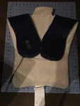 Prevari Heated Vibrating Massage Wrap Blue Quilted Electric Pain Relief. Fixed Price $30.00.