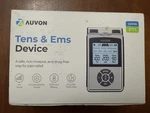 Auvon Tens & Ems Muscle Stimulator Model TP2208 Device New Open Box. Fixed Price $20.00.