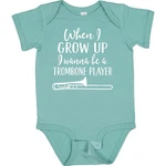 Inktastic Future Trombone Player Music Baby Bodysuit Trombonist Instrument. Fixed Price $18.99.