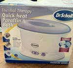 New Box Dr Scholls Thermal Therapy Quick Heat Paraffin Bath Premium Series. Fixed Price $49.87.