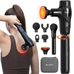 Massage Gun 3-IN-1 Detachable Heat Deep Tissue Portable 5 Heads Napre. Fixed Price $124.99.