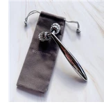 Wellderma Face Lifting Dark Silver Roller, 2 Head, Stainless Steel, Manual. Fixed Price $17.45.