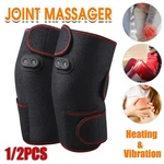 Pain Relief Electric Heating Vibration Knee Joint Pad Brace Leg Therapy Massager. Fixed Price $15.99.