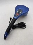 Deluxe Homedics Model PA-350HBL Percussion Programmable Massager W/ Heat Tested. Fixed Price $22.49.