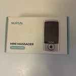 Nursal Mini Unit Massager Model AS1080 Rechargeable Pain Relief Device With Box. Fixed Price $20.00.