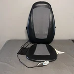 Homedics Shiatsu Massage Cushion W/ Heat Model SBM-200H Tested/works. Fixed Price $45.00.