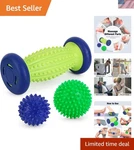 Massage - 3 In 1 With Foot Roller & Spiky Balls, Plantar Fasciitis Rel.... Fixed Price $30.38.