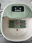 Turejo Foot Spa With Heat Bath, Motorized Rollers, Green MM-19B. Fixed Price $39.99.