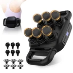 Gaxezo 6-HEAD Massage Gun: 50 Speeds, 9 Modes For Deep Tissue Pain Relief. Fixed Price $27.19.
