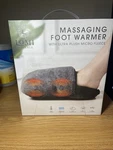 Lomi Massaging Foot Warmer W/ultra Plush Microfleece. New Unopened Box. Fixed Price $24.50.