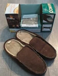 Conair Indoor/outdoor Massaging Slippers W/ Flex Soles Size 8-10.5 Brown. Read. Fixed Price $28.99.