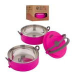Healthy Travel Pet Bento Bowls Human-grade Stainless Steel & Bpa-free. Fixed Price $16.00.