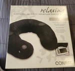Conair Massaging Neck Rest With Audio Connection New. Fixed Price $30.00.