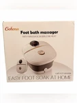 Gehona Foot Bath Massager LMT-FCT-0033DL Heat Bubbles New Nib. Fixed Price $64.99.
