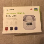 Auvon Wireless Tens Unit & Ems Device Muscle Stimulator For Pain Relief/ Openbox. Fixed Price $40.00.