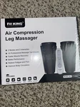 New Fit King Air Compression Leg Massager, Model: FT-008A. Fixed Price $36.00.