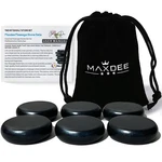 Maxdee Massage Stones Essential Hot For 6 Pcs - 2.4 Inch, Black. Fixed Price $21.82.