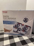 Beurer Shiatsu Foot Massager With 8 Rotating Heads And Heating Function. Fixed Price $72.00.