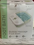 Equate Portable Spa Foot Bath Massager With Toe Touch Control. Fixed Price $28.99.