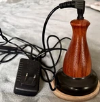Heated Stone Electric Body Massager Handheld Corded Wood Handle Full. Fixed Price $35.00.