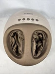 Homedics Shiatsu Air Pro Foot Massager Heat FMS-350H Kneading Tan. Fixed Price $48.84.