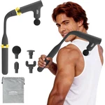 New 3-IN-1 Gun, Deep Tissue Percussion Massager With Extended Handle For. Fixed Price $92.59.