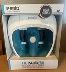 Homedics Footsalon Pro Spa FB-600 Heat Boost Massaging Bubble Bath. Fixed Price $17.00.