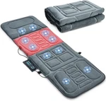 Ergomaster Massage Mat With 10 Vibrating Motors Heating Pad Full Body.... Fixed Price $145.06.