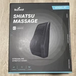 Boriwat R7 Shiatsu Heated Massage Cushion W/remote, Black Leather Back/neck. Fixed Price $45.00.