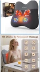 Back Massager With Heat, Cordless And Neck For Pain BLACK-4D. Fixed Price $40.00.