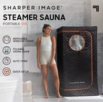 Sharper Image Portable Steam Sauna Indoor Personal Spa Detox (tent Only). Fixed Price $41.99.